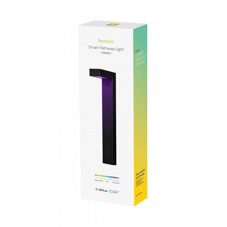 Hombli Smart Gångbelysning 1-pack RGB CCT Svart