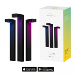 Hombli Smart Gångbelysning 3-pack RGB CCT Svart Hombli Smart Gångbelysning 3-pack RGB CCT Svart