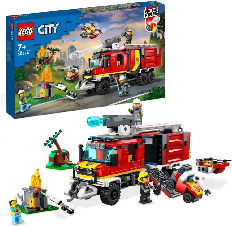 LEGO City Fire 60374 - Fire Command Truck
