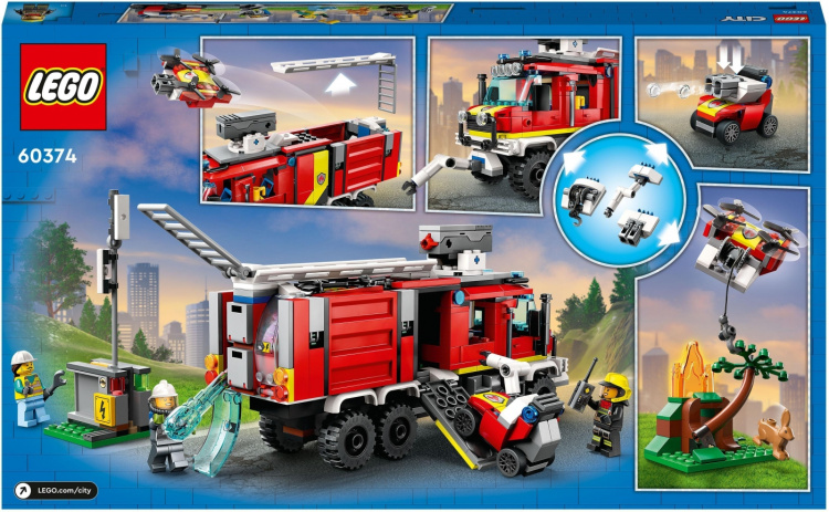 LEGO City Fire 60374 - Fire Command Truck