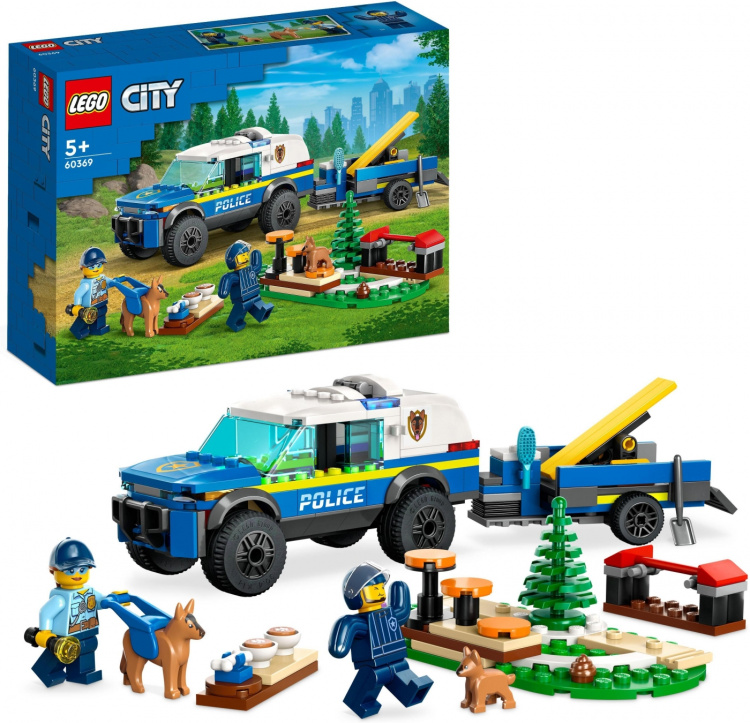 LEGO City Police 60369 - Mobile Police Dog Training