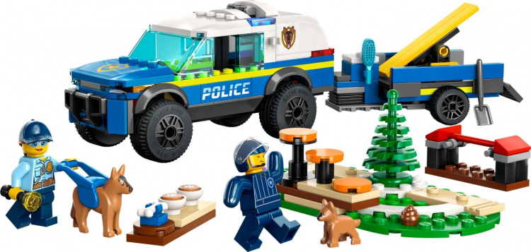 LEGO City Police 60369 - Mobile Police Dog Training