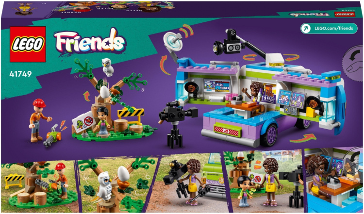 LEGO Friends 41749 - Nyhetsbil LEGO Friends 41749 - Nyhetsbil