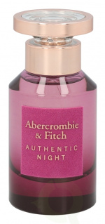 Abercrombie & Fitch Authentic Night Women Edp Spray carton @ 1 bottle x 50 ml