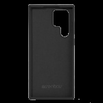 essentials Samsung Galaxy S22 Ultra silicone back cover,Black