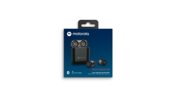 motorola Moto buds 120 In-ear TWS Black