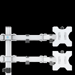 deltaco_gaming WHITE LINE WA86 Dual-monitor desk arm, 13-32