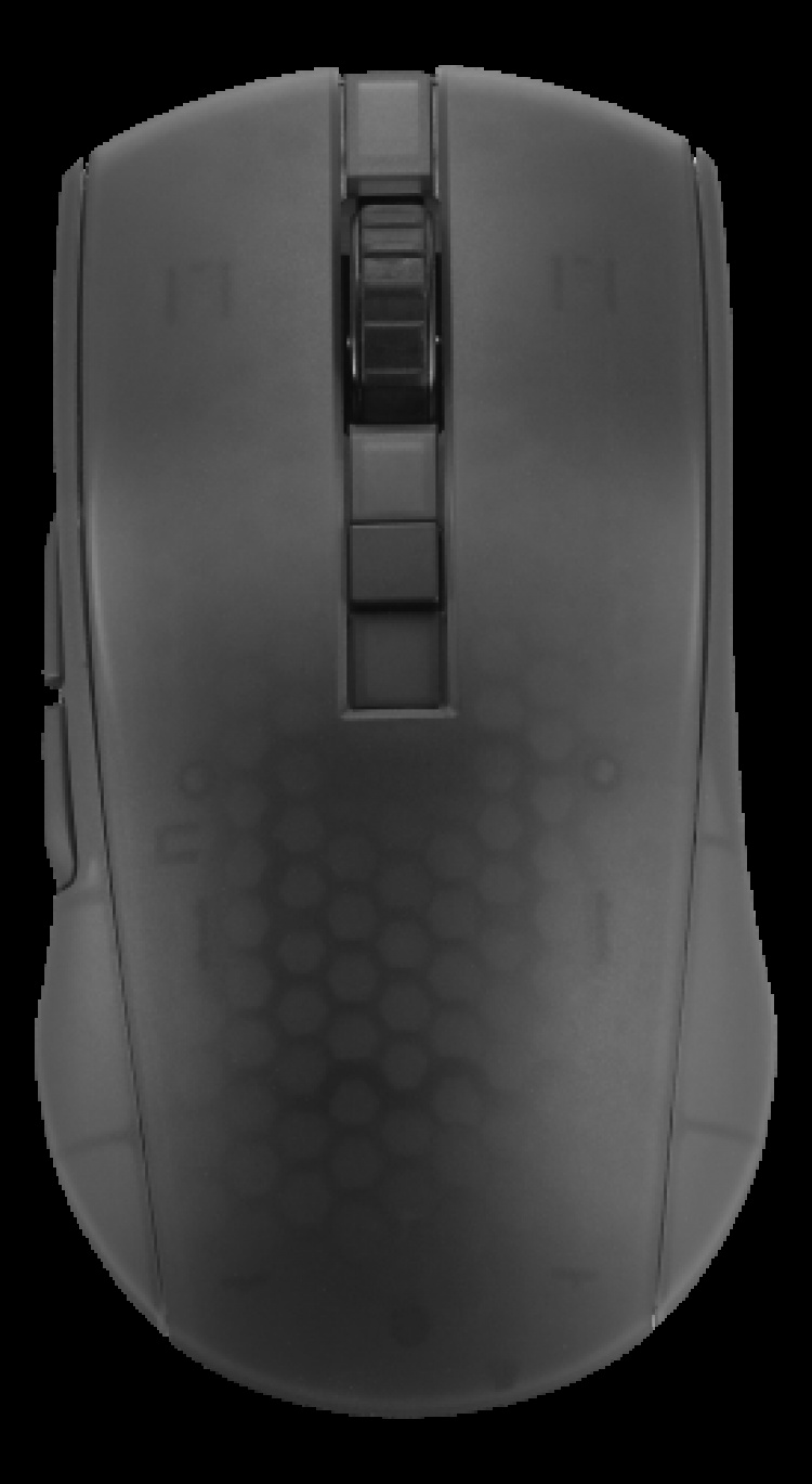 deltaco_gaming DM320 Wireless Semi-transparent RGB Lightweight mouse, black deltaco_gaming DM320 Wireless Semi-transparent RGB Lightweight mouse, black