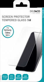 Deltaco Screen protector, Samsung Galaxy S23+, 2.5D Full coverage