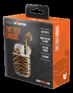 gadgetmonster In-ear hörlurar TWS, Tiger