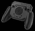 GADGETMONSTER Håndholdt mobil spilcontroller med 2000 mAh powerbank - sort