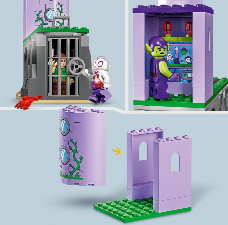 LEGO Super Heroes Spidey 10790 - Team Spidey at Green Goblin\'s Lighthouse