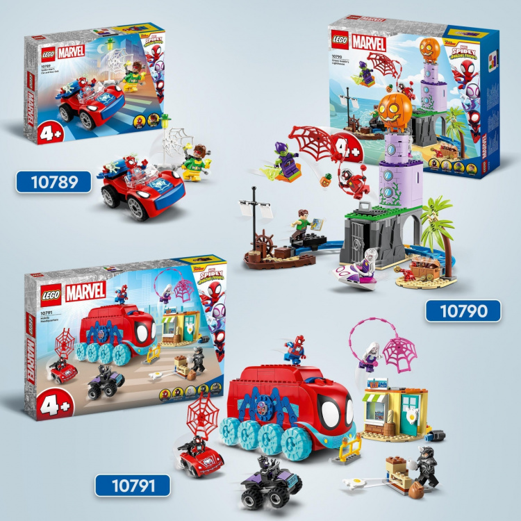 LEGO Super Heroes Spidey 10790 - Team Spidey at Green Goblin\'s Lighthouse