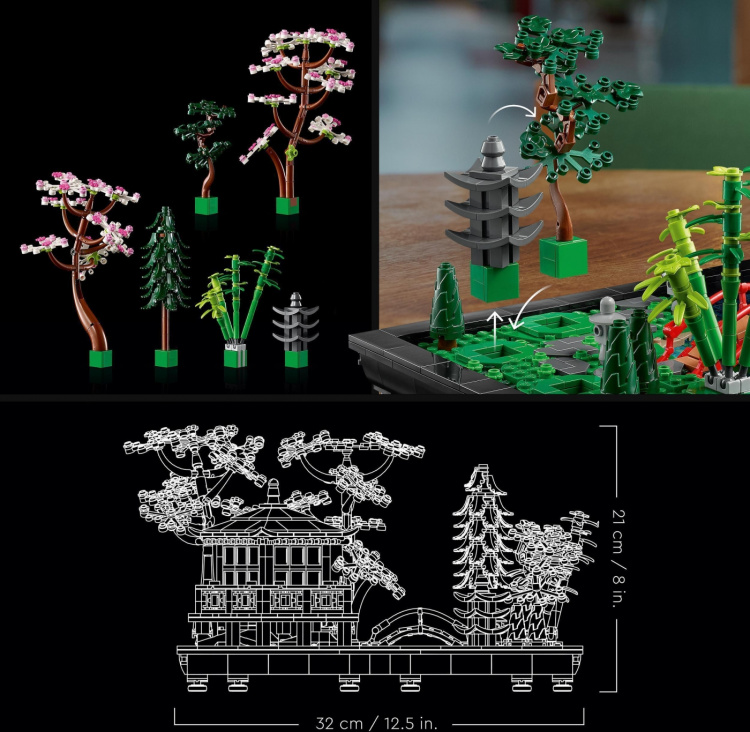 LEGO Icons 10315 - Tranquil Garden LEGO Icons 10315 - Tranquil Garden