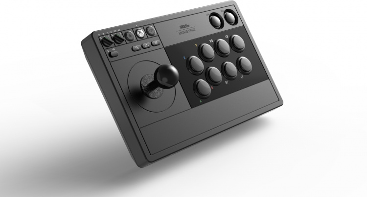 8BitDo Arcade Stick, Black, Xbox / PC