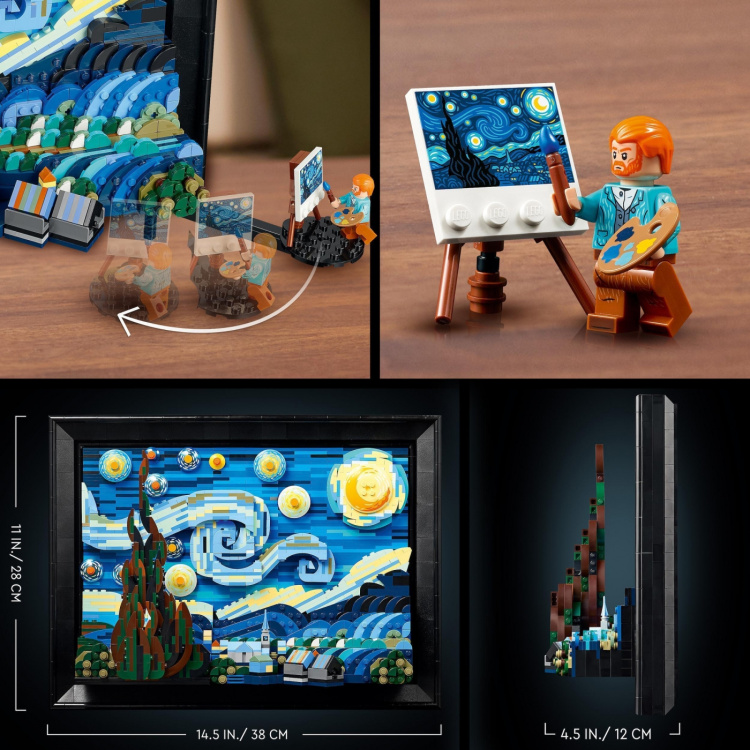 LEGO Ideas 21333 - Vincent van Gogh - The Starry Night LEGO Ideas 21333 - Vincent van Gogh - The Starry Night