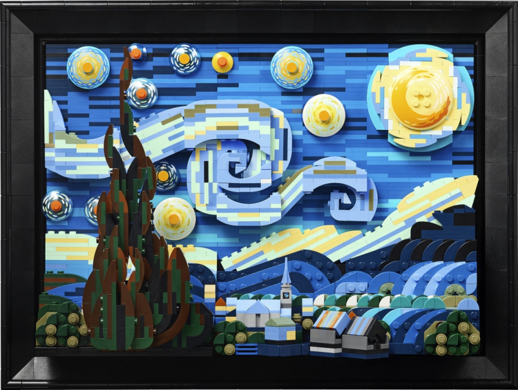 LEGO Ideas 21333 - Vincent van Gogh - The Starry Night LEGO Ideas 21333 - Vincent van Gogh - The Starry Night