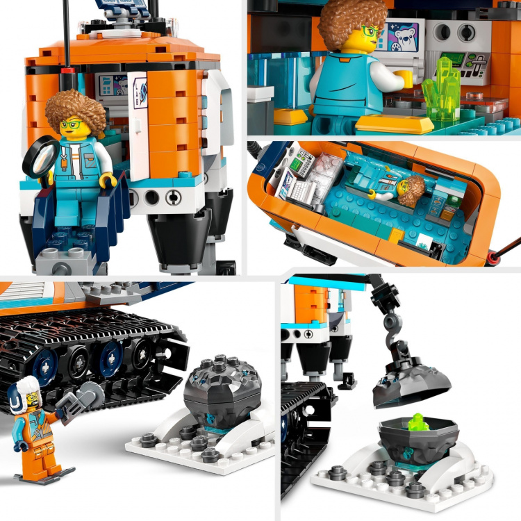 LEGO City Exploration 60378 - Arctic Explorer Truck and Mobile Lab