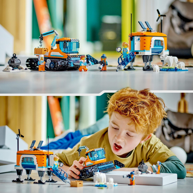 LEGO City Exploration 60378 - Arctic Explorer Truck and Mobile Lab