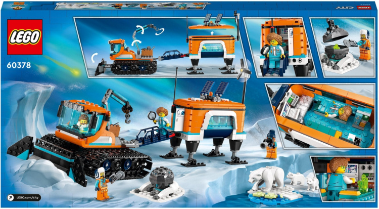 LEGO City Exploration 60378 - Arctic Explorer Truck and Mobile Lab