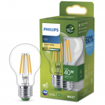 Philips LED E27 Normal 2,3W (40W) Klar 485lm 2700K Energiklass A