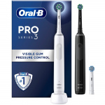 Oral B Electric toothbrush Pro3 Duo Black / White