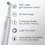 Oral B Electric toothbrush Pro3 Duo Black / White