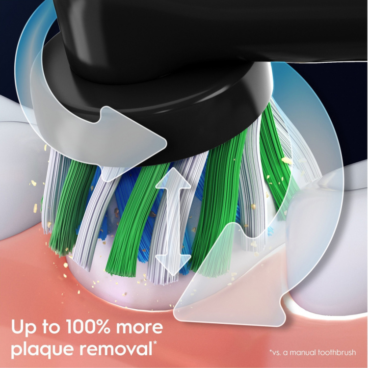 Oral B Eltandborste Pro3 Black + Extra Refill Oral B Eltandborste Pro3 Black + Extra Refill