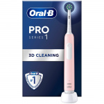 Oral B Eltandborste Pro1 Pink + Extra Refill Oral B Eltandborste Pro1 Pink + Extra Refill