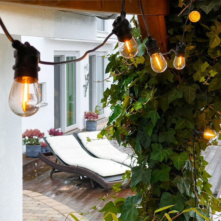 LightsOn Cosy Partyslinga 10 ljuskällor 5m slinga 3W IP44 LightsOn Cosy Partyslinga 10 ljuskällor 5m slinga 3W IP44