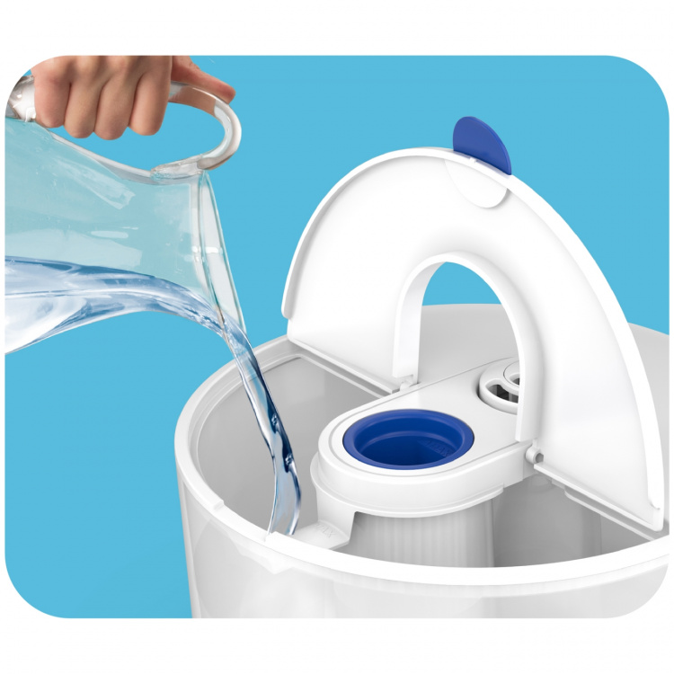 Vicks Top Fill Ultrasonic Humidifier with 2x Scent Pad Heater Vicks Top Fill Ultrasonic Humidifier with 2x Scent Pad Heater