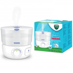 Vicks Top Fill Ultrasonic Humidifier with 2x Scent Pad Heater Vicks Top Fill Ultrasonic Humidifier with 2x Scent Pad Heater