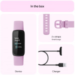 Fitbit Inspire 3, Black/Lilac Bliss