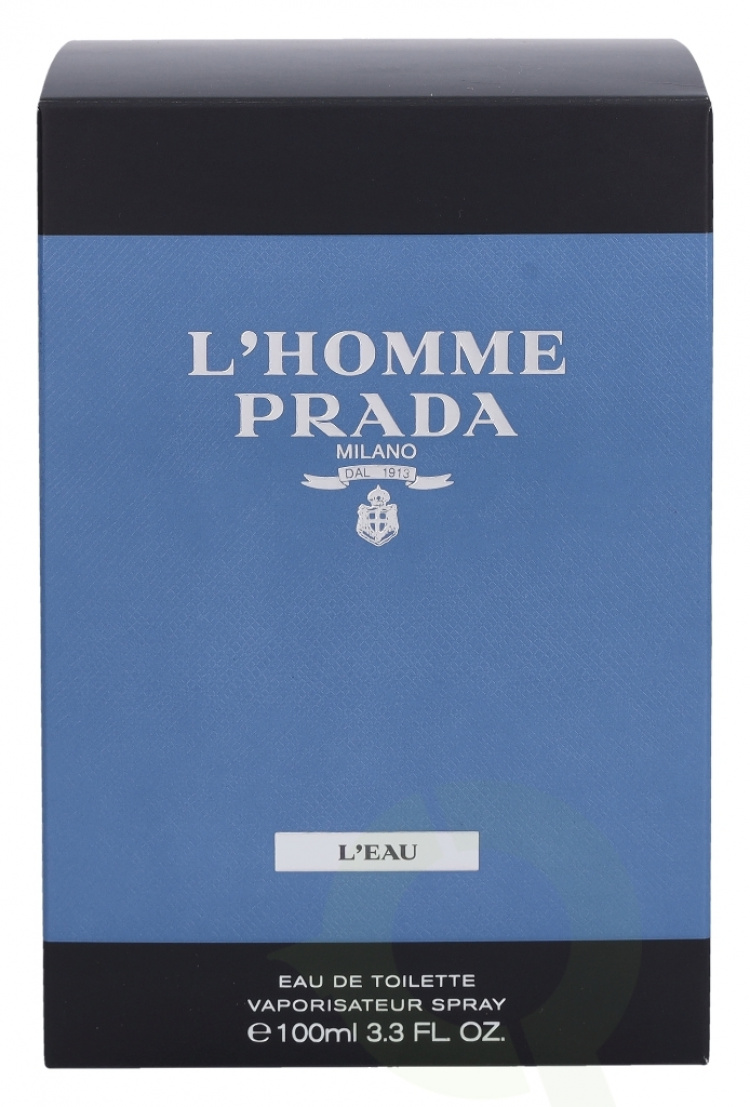Prada L\'Homme L\'Eau Edt Spray 100 ml