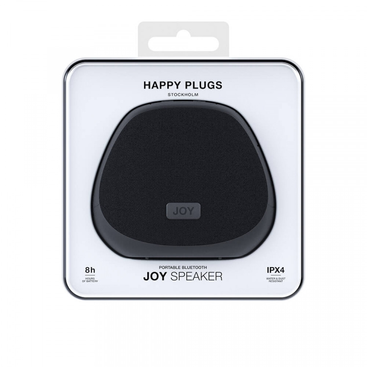 Happy Plugs Højttaler Joy Sort Happy Plugs Højttaler Joy Sort