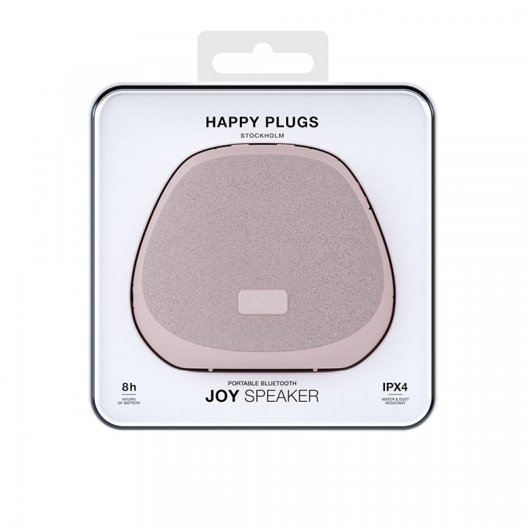 Happy Plugs Højttaler Joy Lyserød Happy Plugs Højttaler Joy Lyserød
