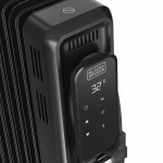 BLACK+DECKER Olieradiator Digital 2500W Sort