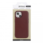 Buffalo Cover PU MagSeries Brun - iPhone 15