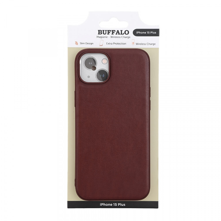 Buffalo Cover PU MagSeries Sort - iPhone 15 Plus