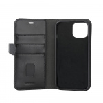 Buffalo Wallet 2-i-1 3 Kort MagSeries Sort- iPhone 15