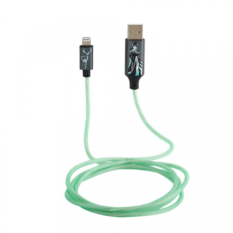 Harry Potter USB A til Lightning Light-Up 1,2m MFI Patronus Harry Potter USB A til Lightning Light-Up 1,2m MFI Patronus