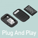 CUDY 4G Router MF4 Cat4 N150 Mobile