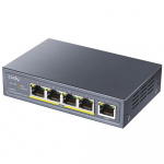 CUDY Switch GS1005P 5-port Gigabit PoE+ 60W