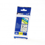 Brother Tape TZE-121 9mm Svart på Transparent