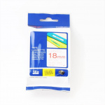 Brother Tape TZE-242 18mm Rød på Hvid Brother Tape TZE-242 18mm Rød på Hvid