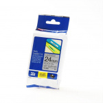 Brother Tape TZE-M951 24mm Svart på Matt Silver