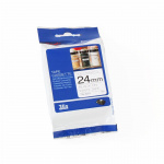 Brother Tape TZE-N251 24mm Sort på Hvid