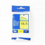 Brother Tape TZE-S641 18mm Svart på Gul Brother Tape TZE-S641 18mm Svart på Gul