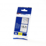 Brother Tape TZE-SE4 18mm Svart på Vit