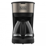 BLACK+DECKER Kaffemaskine 600W 6 Kopper